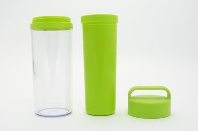 300ML雙層塑料杯 磨砂質感，免費印字，廣州市裕萬貿易優質選擇